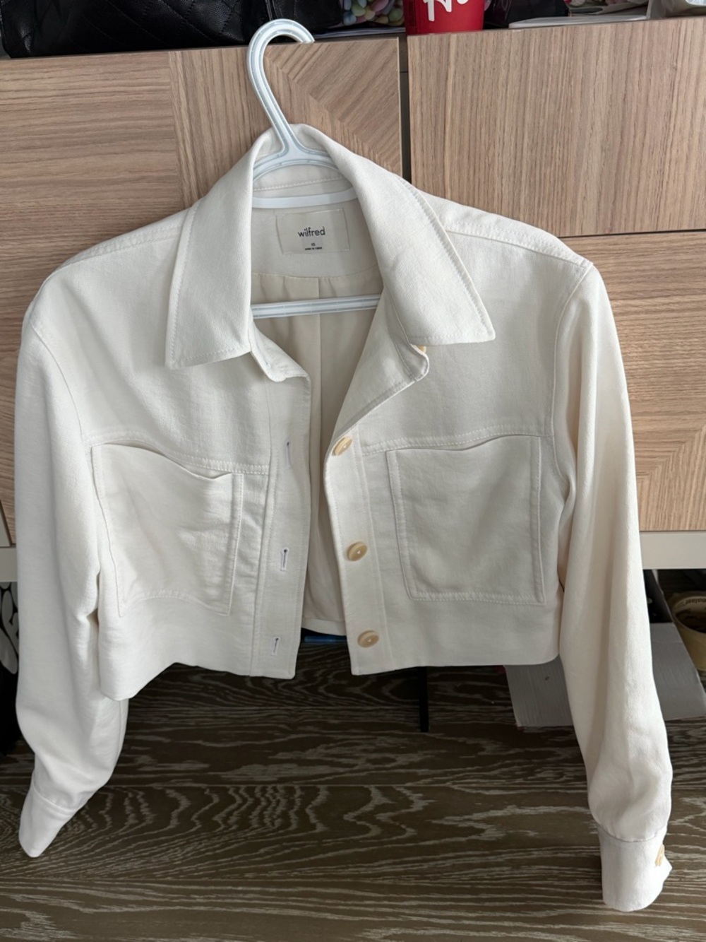 Wilfred  little Cropped light birch  Jacket XS crepette